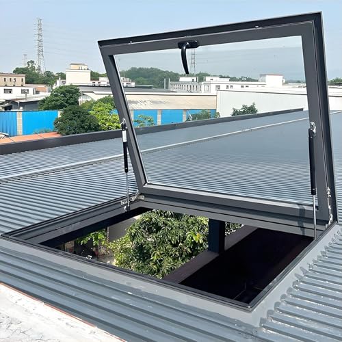 Soluciones de iluminación de aluminio personalizables en ventanas de tragaluz de alta gama