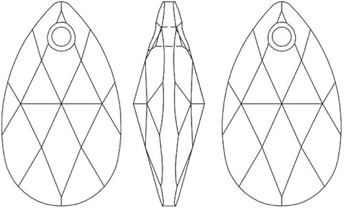 Miniatura 4 de Premium Austrian Crystal Pendant Focal Beads for Earrings Bracelet Anklet Necklace Keychain Healing Gemstone Pearl Wood Rosary Mala Yoga Jewelry