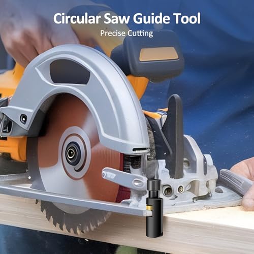 ArtyMaster Stair Gauges Set with Rubber Pad, Stair Gauges for Framing Square and Carpenter Square, Framing Jig Circular Saw, Attachment Tool for Carpentry Squares Framing, Stair Gauges Knobs Tool - Image 6