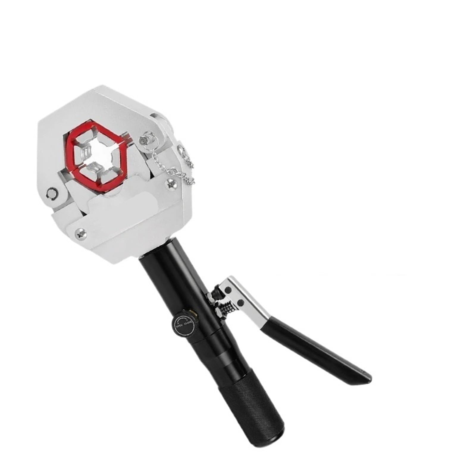 Hydraulic Crimping Tool, Hydraulic Hose Crimper Crimping Tool for Barbed and Beaded Fittings Air Conditioning Repaire