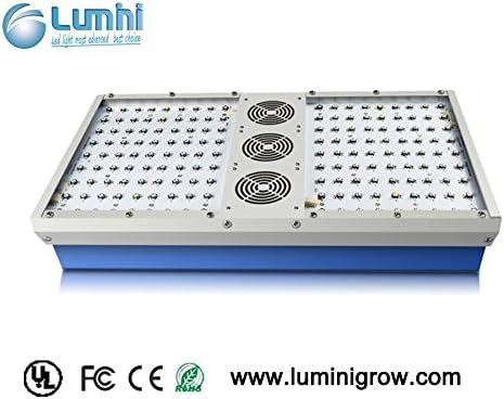 Lumini 600w Hydroponic LED Grow Light with UVB (Full Cycle) + Master Controller OR Remote