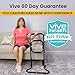 Vive Chair Stand Assist for Elderly - Portable Standing up Assistance for Seniors - Self Lift Aid Disabled & Handicap Fall Prevention - Side Walker Aid - Help You Get up from Couch, Bed, & Floor