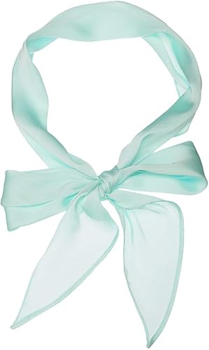 Vista 41 de Allegra K Bufandas flacas puras de color sólido liso para mujer, banda larga para el pelo Albaricoque