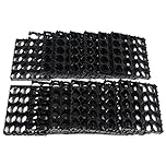 15Pcs 18650 Lithium Battery Cell Holder 4x5 Cell Spacer Bracket Stand Battery Storage Box Protection Board Cylindrical Battery Pack Safety Anti Vibration Plastic Case Box for DIY Fixed 18650 Battery