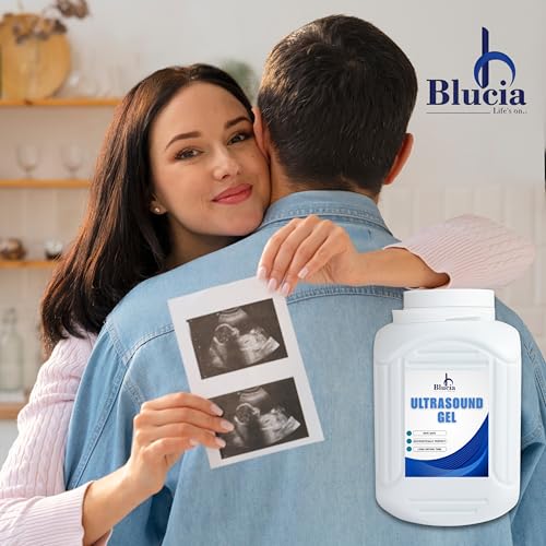 Image of Ultrasound Transmission gel (1 Liter) (Blue) for physiotherapy | Ultrasound gel | sonography gel | US gel | gel | sonography gel Pack of 1