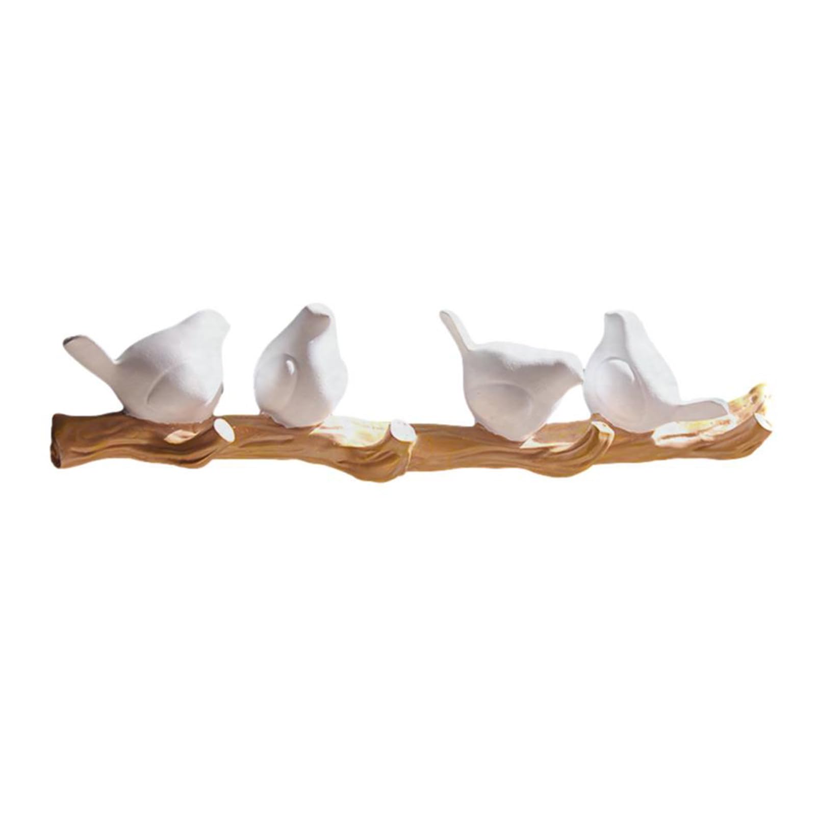 MICFENY Wall Mounted Resin Bird Coat Hook Decorative Hanger for Hanging Towels and Clothes Home Decoration Accessories