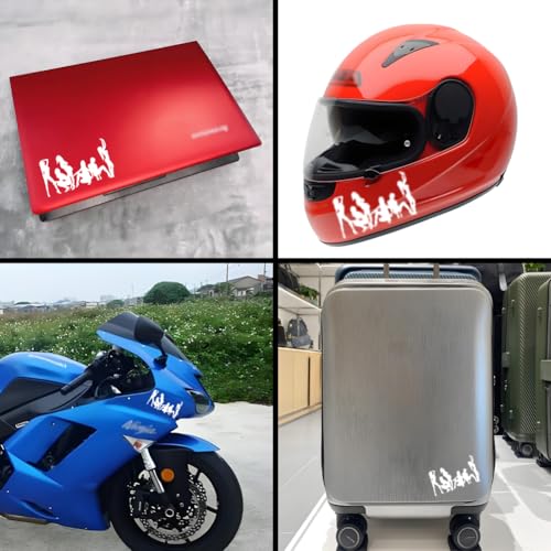 Image of 6.3 inch Stickers Sexy Funny Decal Reflective Vinyl Stickers for Car Bumper Window Laptop (Sexy Women White)