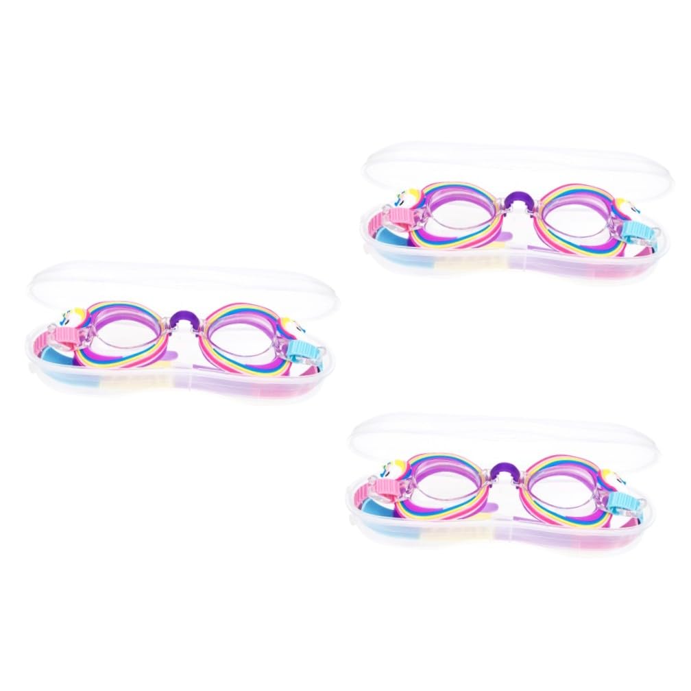 YARNOW 5 Pezzi Occhialini Da Nuoto Per Bambini Occhialini Da Nuoto Per Bambini Occhialini Per Bambini Di Età Compresa Tra 2 E 4 Anni Occhiali Da Bambino Occhiali Impermeabili Lenti In