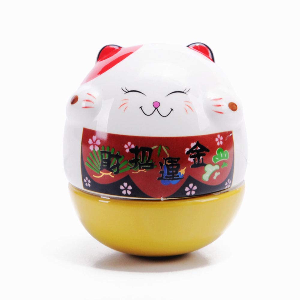 Statue de chat en céramique mignon gobelet pour décoration maison et bureau