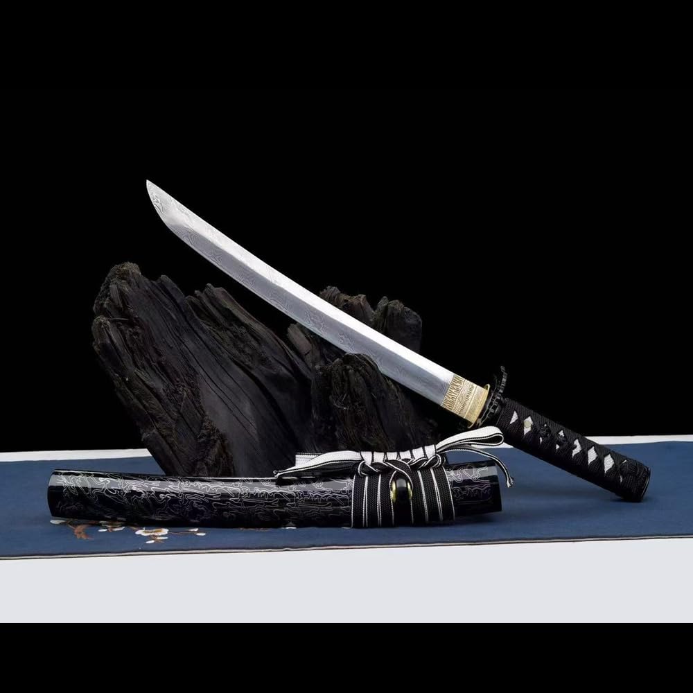 花梨木  小烏丸   肋差   短刀  武具　刀装具　日本刀　模造刀 手工制作，21.65英寸，短刀，日本刀武士刀，肋差, Practice Swords