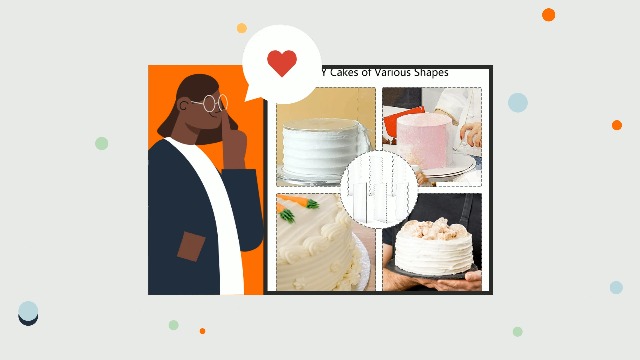 Set di 6 raschietti per torte, con raschietti per torte, con glassa regolabile e levigata, raschietto crema per decorare torte e creme da forno