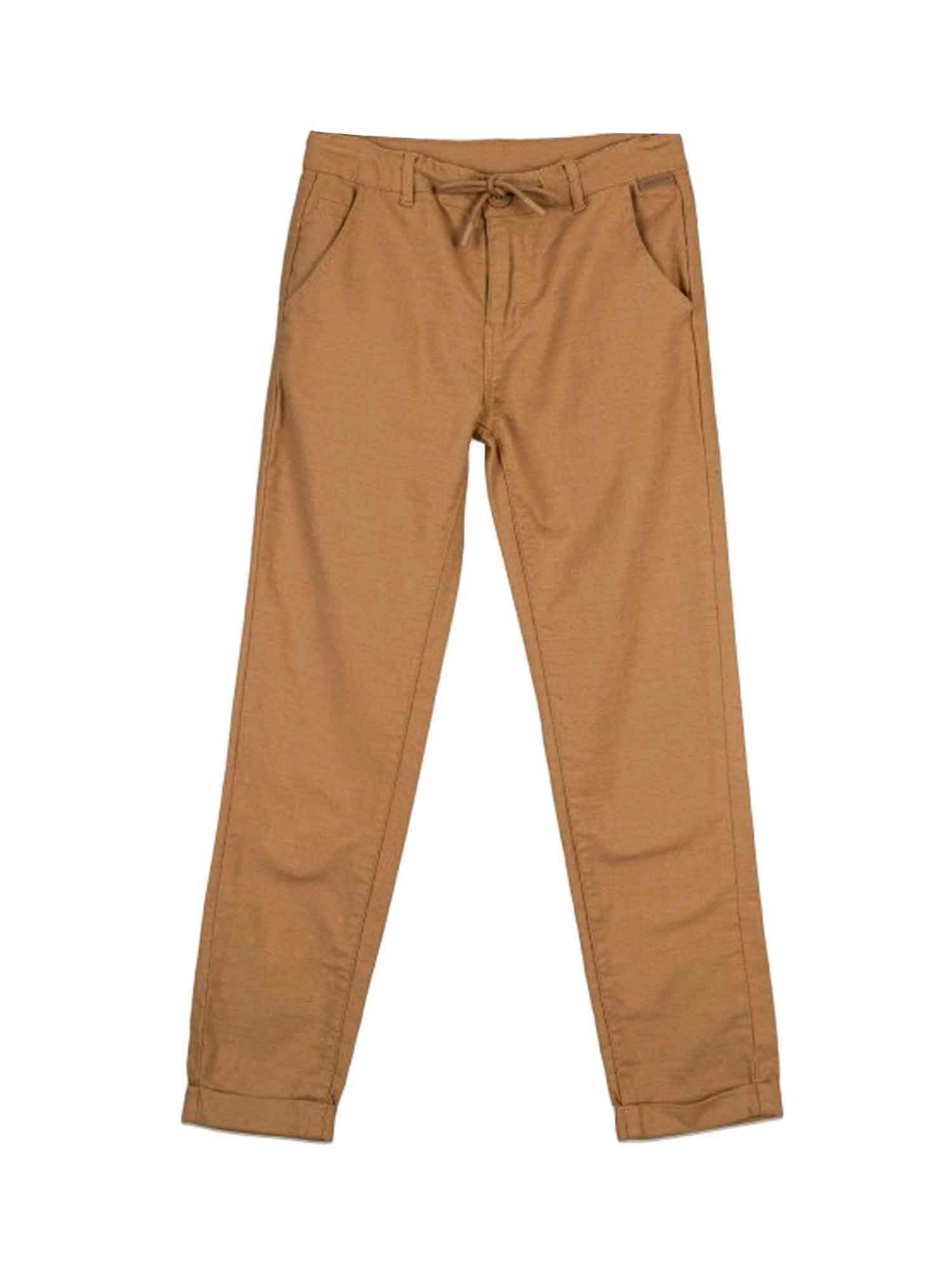 Pantalon marron Losan r&eacute;sistant et confortable taille 8 ans