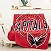 Northwest NHL Washington Capitals Unisex-Adult Fleece Throw Blanket, 50