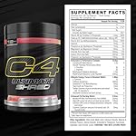 Cellucor C4 Ultimate Shred Pre Workout Powder, Fat Burner for Men & Women, Weight Loss Supplement with Ginger Root Extract, Strawberry Watermelon, 20 Servings, 12.3 Ounce (Pack of 1) - Image 2