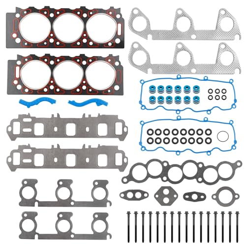 Image of 3.0 V6 Engine Cylinder Head Gasket Set, Compatible with 1998-2001 Mazda B3000 1998-2001 Ford Ranger 3.0L, Replace# HS9902PT ES72174
