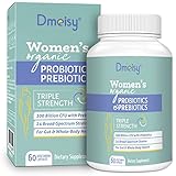 Probiotics for Women, 300 Billion CFU 24 Strains Probiotics with Organic Herbs Prebiotics Blend,...