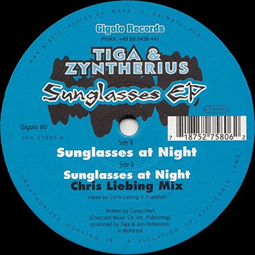Sunglasses at Night Tiga & Zyntherius Amazon.es CDs y vinilos}