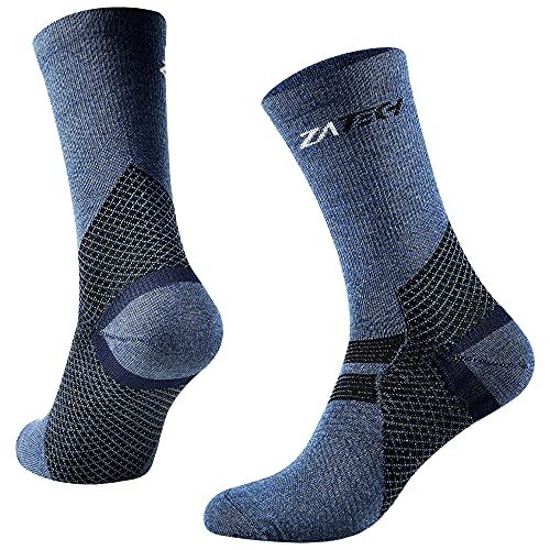 Image of Merino Plantar Fasciitis Socks, Targeted Ankle, Foot & Arch Support