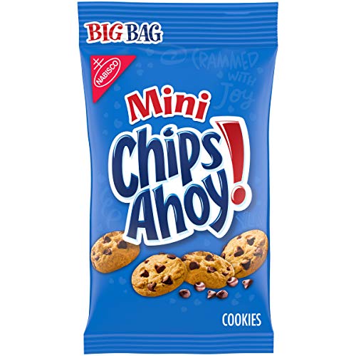Mini CHIPS AHOY! Original Chocolate Chip Cookies, 1 Big Bag (3 oz.)