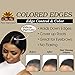 OKAY Colored Edges Black - Root Touch Up, Edge Control, Root Cover Up, Black Edge Gel, Gray Hair Cover Up for Women & Men, Hairline Coverage for Hair Loss, Thinning, Natural Look - 0.5 Oz (Pack of 1)