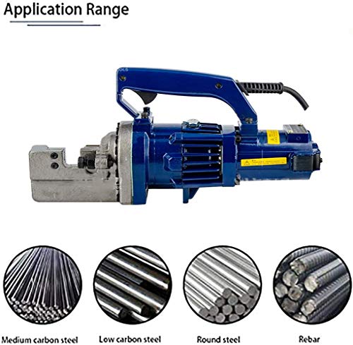 Image of VOLTZ RC-20 Hydraulic Bolt Cutter Hydraulic Cable Cutter Hydraulic Rebar Cutter Electric Rebar Cutter Portable Hydraulic Rebar Cutter Cutting Tools for Cutting Steel 4-20mm(0.2-0.8 inch) RC-20