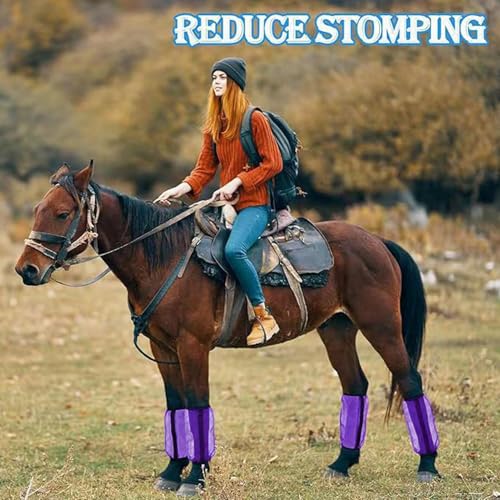 Botas Shoofly para cavalos, leggings protetoras de cavalos, botas de mosca, leggings com mosca de ca