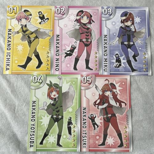 少女失格 特典 イラストカード Amazon | 五等分の花嫁 戦隊大失格コラボイラストカード5枚