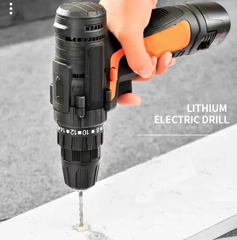 Ecosen 12V Cordless Electric Screwdriver/Drill in use