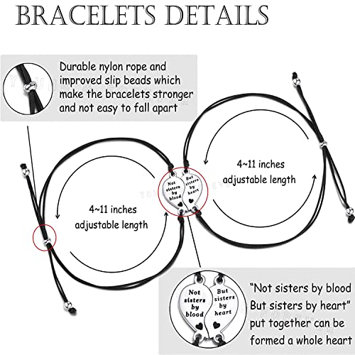 Image of Young & Forever Gift Fashion Long Distance Touch Gold Silver Rose Gold Couples Friendship Best Friend hand Couple matching Mens Magnetic Magnet bracelets for Women /Girls Silver bracelet for Men /Boys