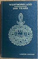 WESTMORELAND. 200 YEARS. 1776 - 1976. B0085FYJO0 Book Cover
