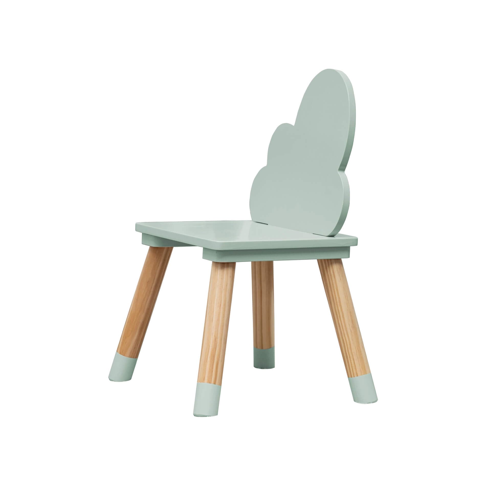 thumbnail: Rebecca Mobili Kindertafel Met 2 Stoelen - Rozebruin MDF Grenen 44x60x60 Cm