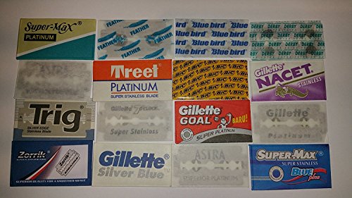 16 FEATHER DERBY ASTRA NACET BIC Blade Sampler