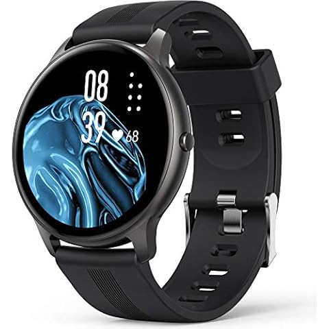 AGPTEK Montre Connectée Homme,Smartwatch Bluetooth 5.2 Étanche 5ATM Sport Bracelet Connecté Fitness Cover
