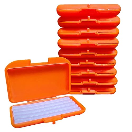 Ortho Performance Relief - Cera de ortodoncia alivio para aparatos ortopédicos. En estuches perfumados y una variedad de aromas. 10 paquetes de cera