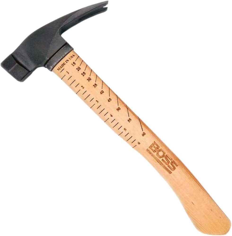 Amazon | Boss Hammer 10オンス チタンハンマー - テネシーヒッコリー
