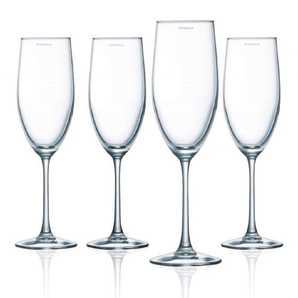 SYANKA Champagne Flutes - Set of 6 -3