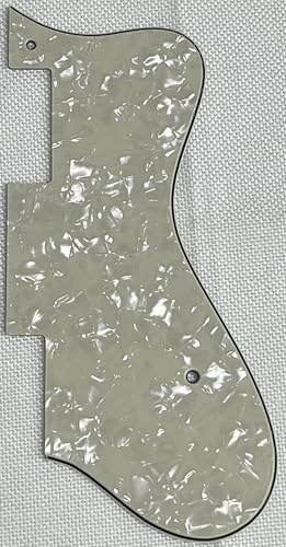 For Fit Epiphone Dot Style Scratch Plate Guitar Pickguard (4 Ply Ivory White Pearl)