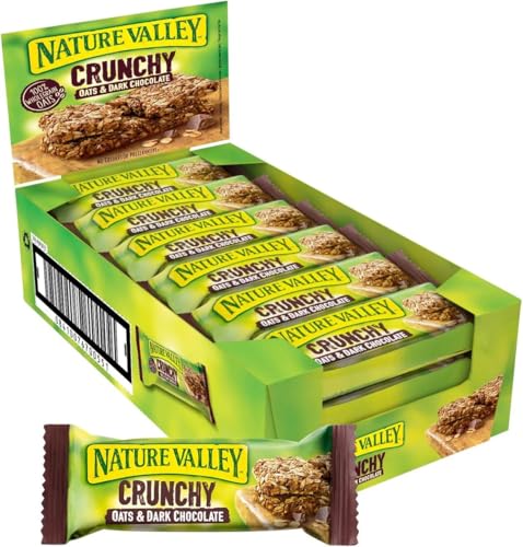 Nature Valley Crunchy Oats and Chocolate Cereal Bars, 18 x 42 g