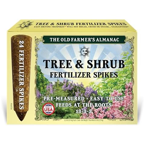 The Old Farmer's Almanac Tree & Shrub Fertilizer Spikes Cover