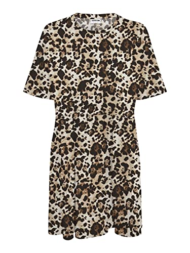 Noisy may A/S Damen Nmkerry S/S Short Aop Dress S* Curve Kleid,...