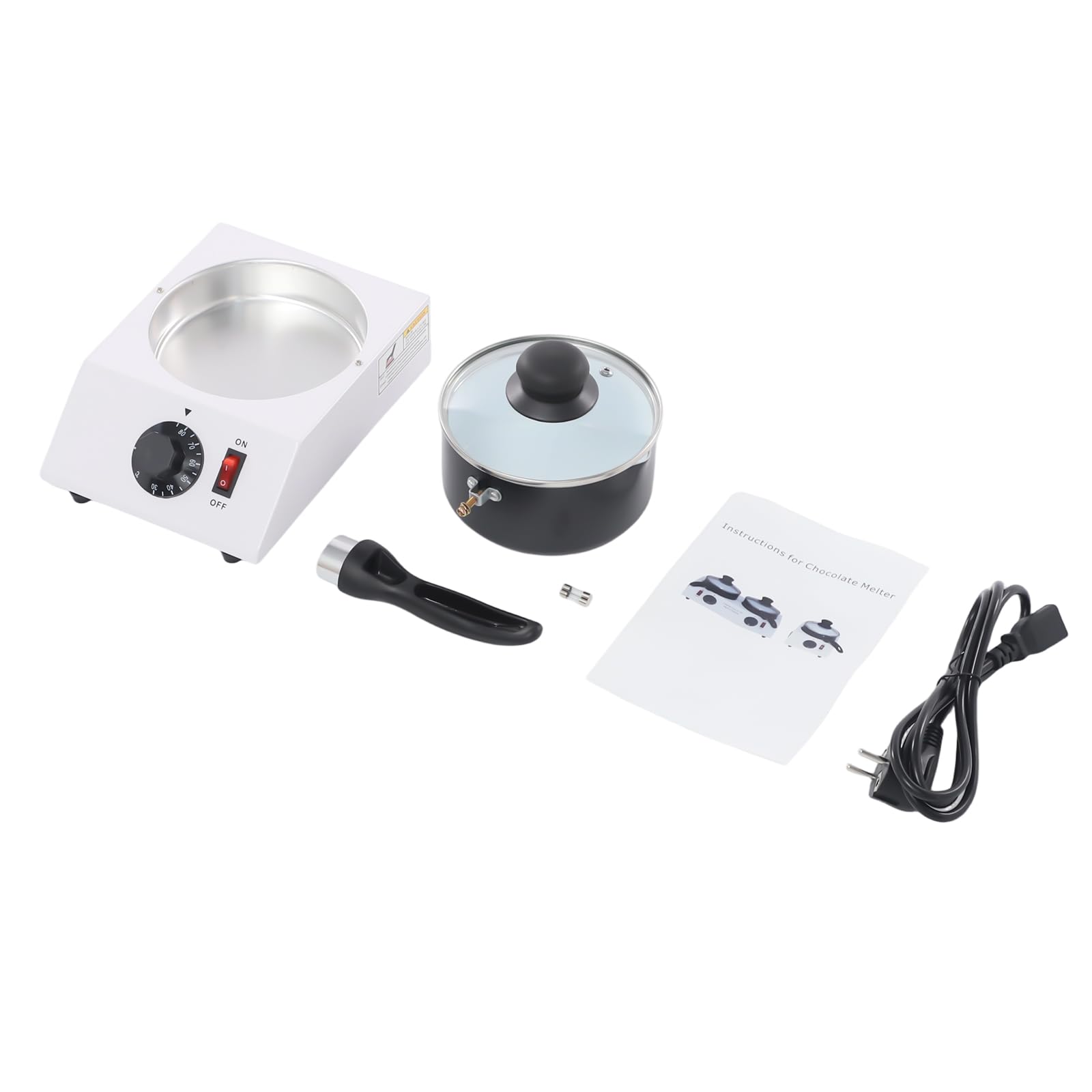 Fondeur de chocolat électrique, 40W chocolat fondant pot tempérant outil de cuisine Machine à fondre chaude 23 x 17 x 11 cm