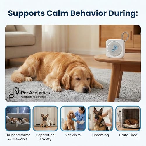 Pet Tunes Bluetooth Speaker for Canines with Preloaded Calming Music for Dogs - Dog Anxiety Relief for Separation, Fireworks, and Thunderstorms - Relaxing Pet Music Device for Puppy and Adult Dogs - Image 4