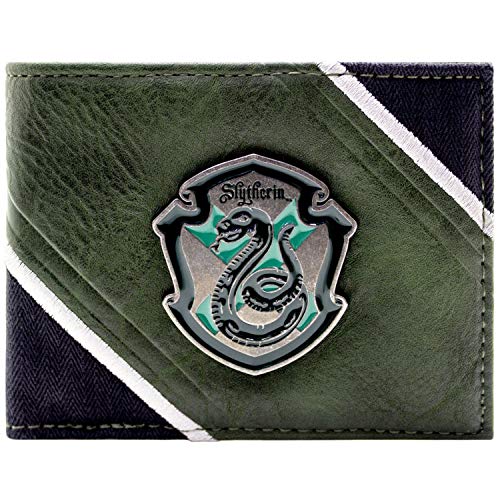 Preisvergleich Produktbild Harry Potter Slytherin Kamm Schwarz Portemonnaie Geldbörse