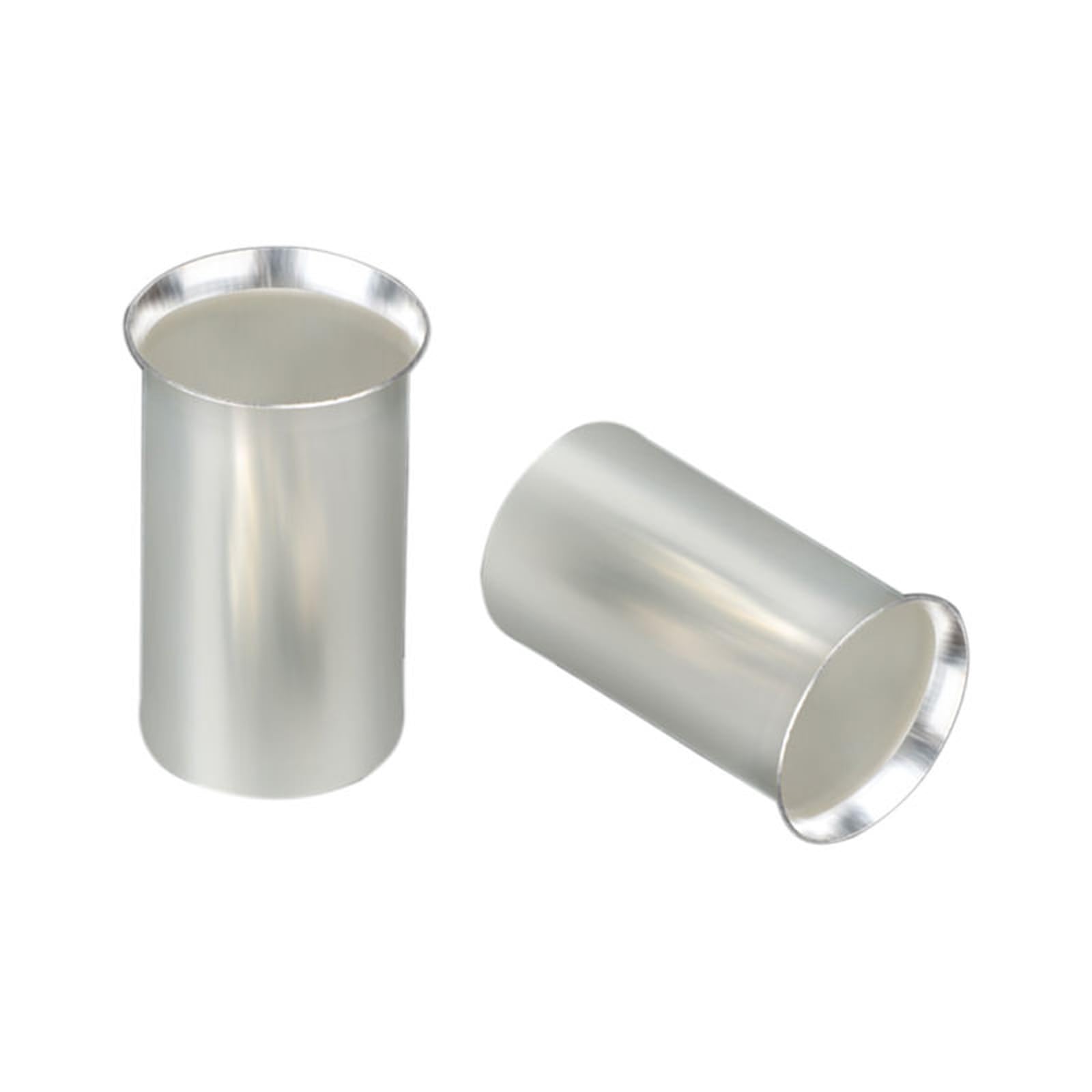 Teansic 10 Pcs AWG 4/0 Wire Ferrules Kit Tinned Copper Crimp Connector Non Insulated Electrical Cable Pin Cord End Terminal Assortment Kit for