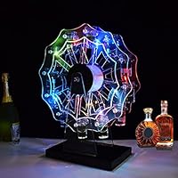 Amazon｜テキーラ観覧車 LED 酒ボトルの表示棚 ワインラッ 酒グラス