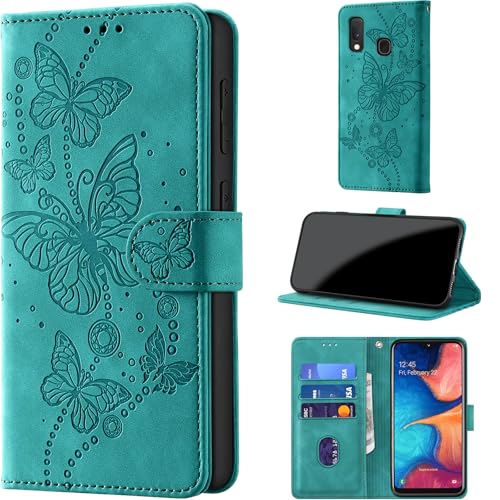 Handyhülle für Samsung Galaxy A20e Hülle Türkis