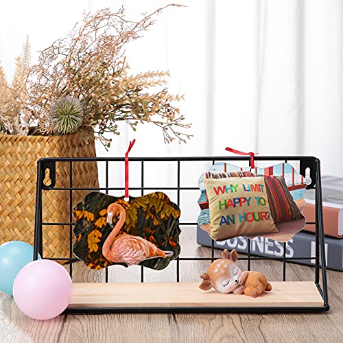 10 Pieces Sublimation Wooden Blank Pendants Double Sided Mdf Picture Ornament Halloween Christmas Personalized Family Ornament Hanging Tree Wedding Ornaments Photo Commemorative Pendant For Diy #TOP5