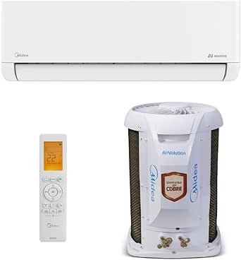 Ar Condicionado Split Hi Wall Midea AI Airvolution Inverter 12.000 Btus Frio 220V R-32