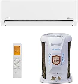 Ar Condicionado Split Hi Wall Midea AI Airvolution Inverter 12.000 Btus Frio 220V R-32