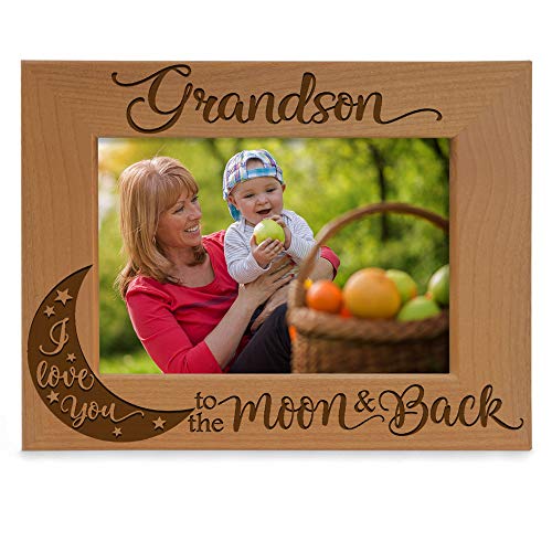 Kateposhgrandsoniloveyoutothemoonandbackengravedwoodpictureframegrandmagrandpagiftschristmasbirthdaymothersdayfathersday5x7horizontal Urban Country Home Decor Kate posh grandson i love you to the moon and back engraved wood picture frame grandma grandpa gifts christmas birthday mothers day fathers day 5×7 horizontal urban country home decor